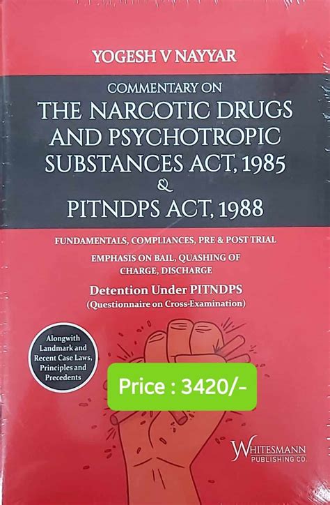 D.J. De's Guide to Narcotic Drugs and Psychotropic Substances Act 1st Edition Epub