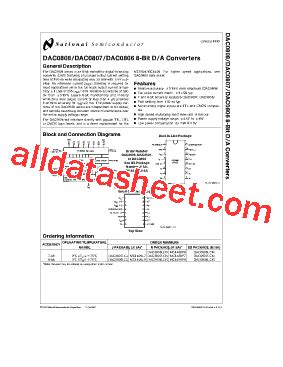 DAC0808LCMX/NOPB