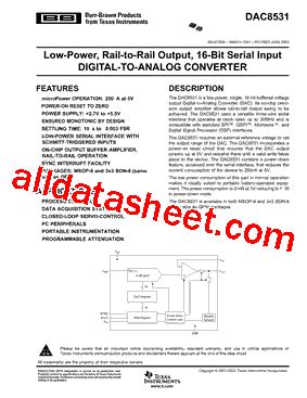 DAC8531IDRBR