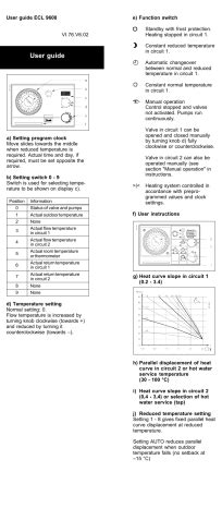 DANFOSS ECL 9600 MANUAL Ebook Epub