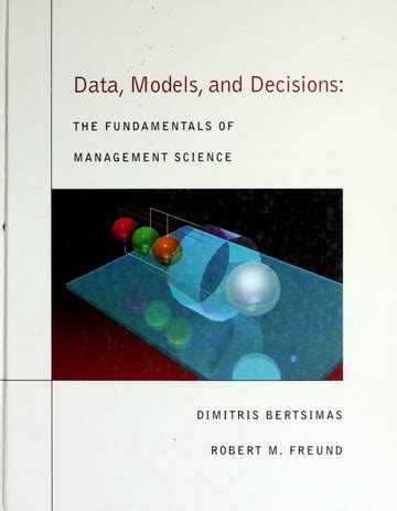 DATA MODELS AND DECISIONS THE FUNDAMENTALS OF MANAGEMENT SCIENCE SOLUTION MANUAL Ebook PDF
