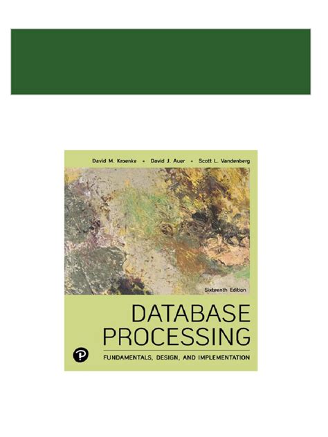 DATABASE PROCESSING KROENKE SOLUTION Ebook Reader