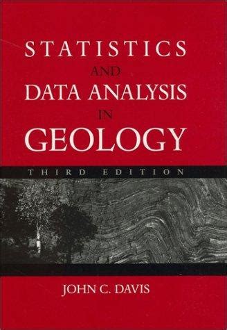 DAVIS STATISTICS AND DATA ANALYSIS IN GEOLOGY Ebook Reader