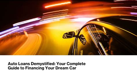 DBS Auto Loan: A Comprehensive Guide for Financing Your Dream Car