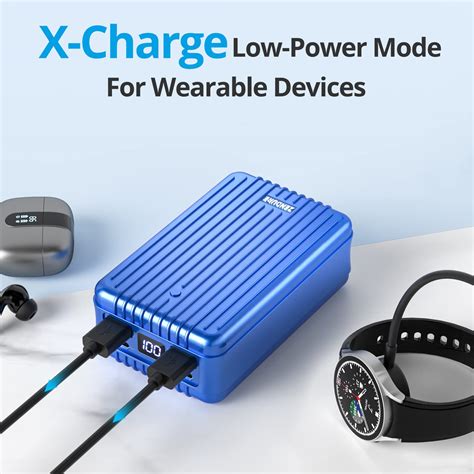 DEALPEAK Charging 15W 60W Portable Chargers Epub