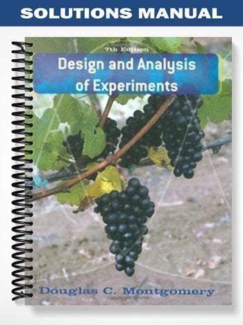 DESIGN OF EXPERIMENTS MONTGOMERY SOLUTIONS 7TH EDITION Ebook Doc