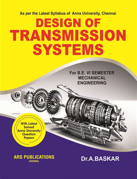 DESIGN OF TRANSMISSION SYSTEM BY JALALUDEEN Ebook Epub