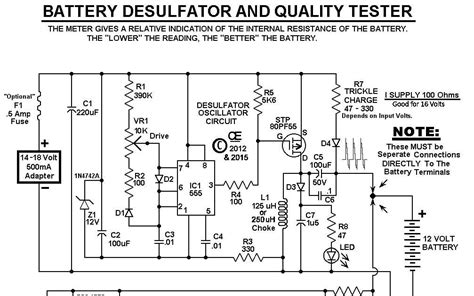 DESULFATOR BATTERY CIRCUIT DIAGRAM Ebook Kindle Editon