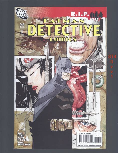 DETECTIVE COMICS 848 BATMAN RIP Doc