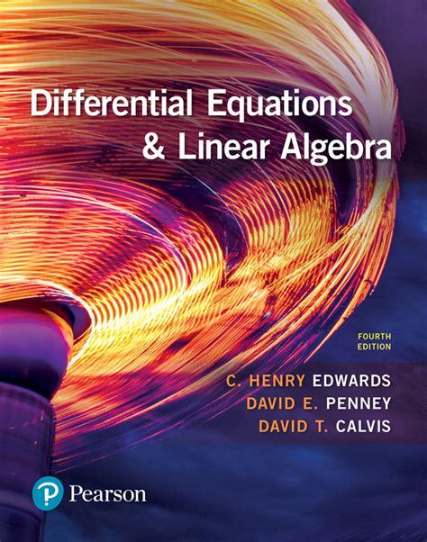 DIFFERENTIAL EQUATIONS AND LINEAR ALGEBRA 3RD EDITION SOLUTIONS MANUAL PDF Ebook Reader