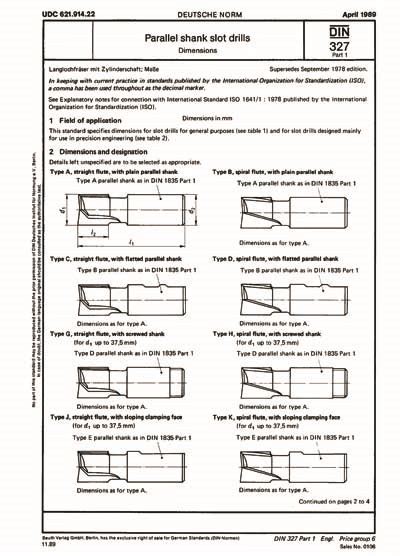 DIN-327: The Essential Guide to Standard Steel Connections