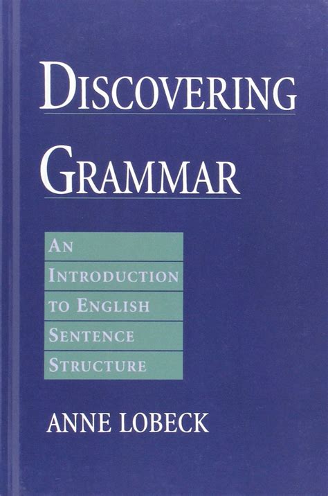 DISCOVERING GRAMMAR LOBECK PDF BOOK Reader