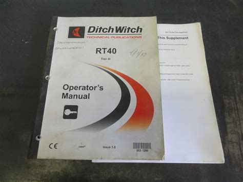 DITCH WITCH RT40 ELECTRICAL SCHEMATIC Ebook Doc