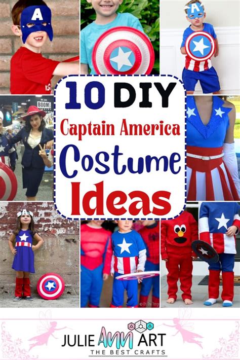 DIY Captain America Costume: A Comprehensive Guide to Embodying the Star-Spangled Avenger