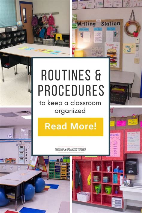 DIY Classroom Classroom Routines and Organization for the Do-It-Yourself Teacher Doc