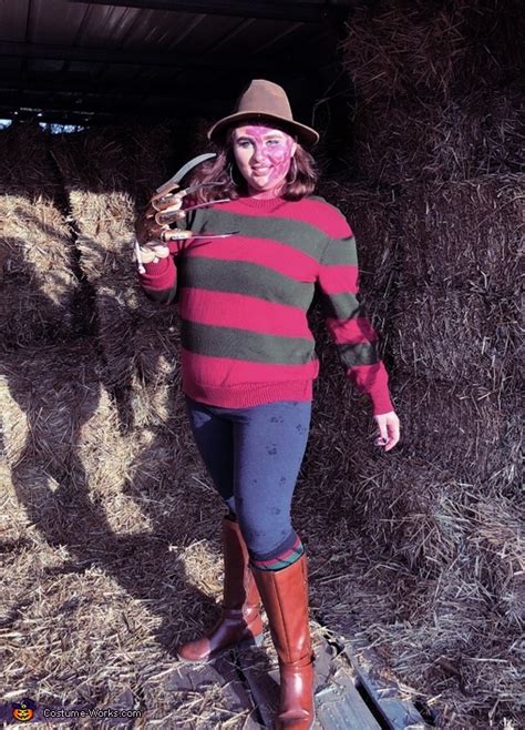 DIY Women's Freddy Krueger Costume: Creepy & Budget-Friendly