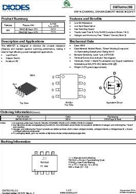 DMT6016LPS-13: An Overview