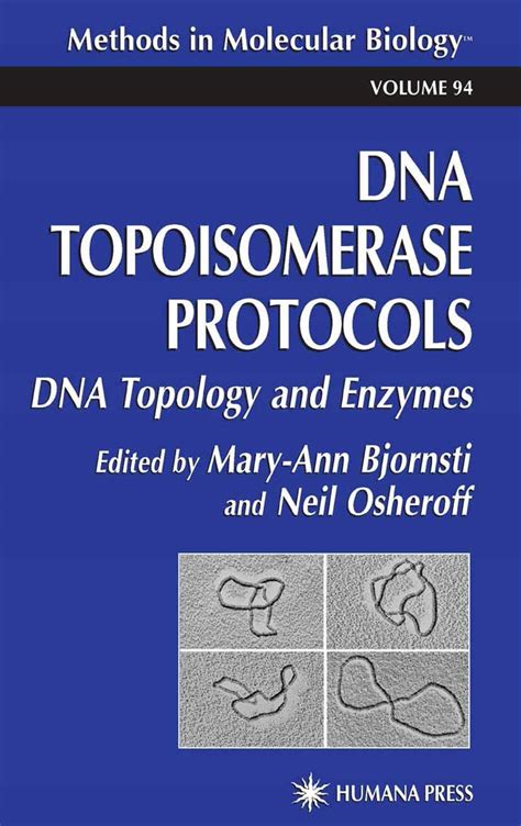 DNA Topoisomerase Protocols, Vol. I DNA Topology and Enzymes Epub