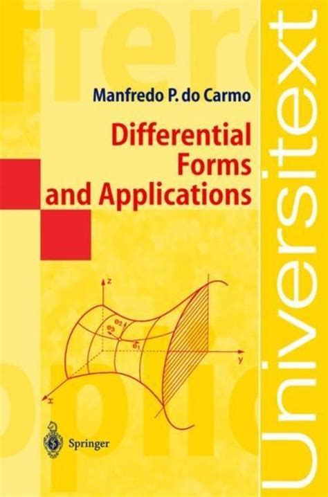 DO CARMO DIFFERENTIAL FORMS AND APPLICATIONS SOLUTIONS Ebook Epub