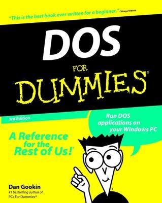 DOS For Dummies Kindle Editon