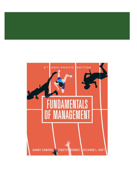 DOWNLOAD FUNDAMENTALS OF MANAGEMENT DANNY SAMSON HERE Ebook Reader