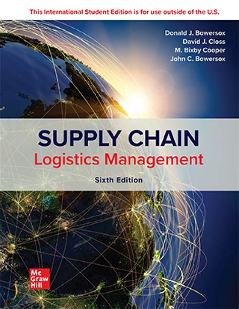 DOWNLOAD SUPPLY CHAIN LOGISTICS MANAGEMENT DONALD BOWERSOX Ebook Doc