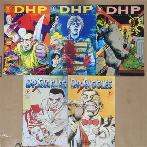 DR GIGGLES 1-2 complete comics adaptation of the cult horror comedy DR GIGGLES 1992 DARK HORSE Reader