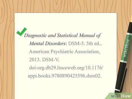 DSM-5 Citation APA: An Overview