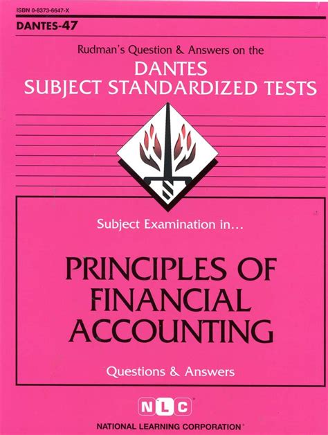 DSST Principles of Finance Passbooks DANTES SUBJECT STANDARDIZED TESTS DANTES Kindle Editon