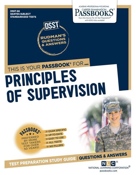 DSST Principles of Supervision Passbooks DANTES SUBJECT STANDARDIZED TESTS DANTES Reader
