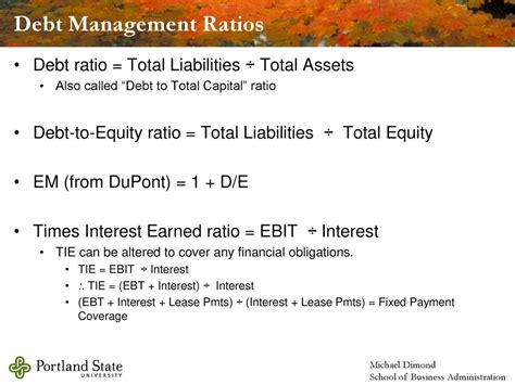 DTL = (Total Assets ÷ Total Equity) x (1 + Annual Pre-Tax Return ÷ Leverage Ratio)