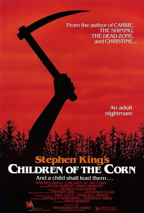 DVD Cover "Children of the Corn" - A Glimpse into Rural Nightmare