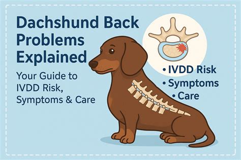 Dachshund Back Problems 2025: The Ultimate Guide to Care