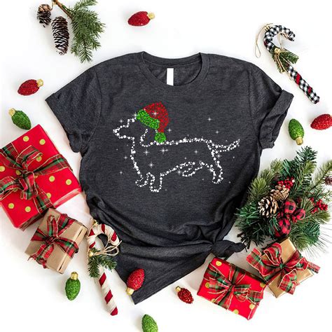 Dachshund Christmas Tee Shirts: The Perfect Way to Celebrate the Holidays