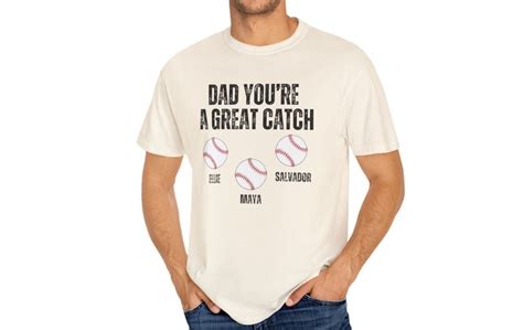 Dad Baseball Shirts: The Perfect Father's Day Gift