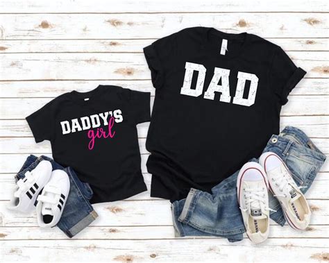 Dad and Daughter Matching Shirts: A Bonding Experience Like No Other