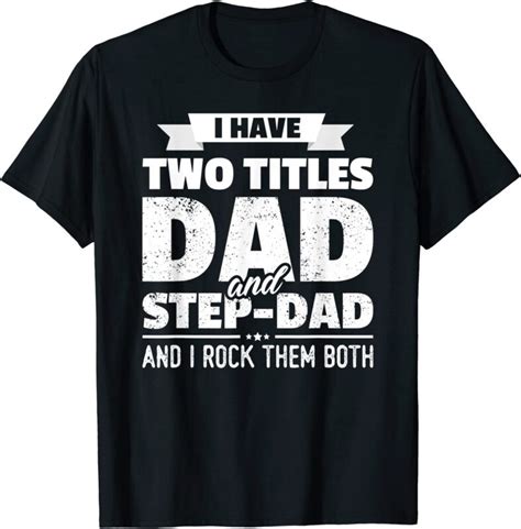 Dad and Stepdad Shirts: A Comparison and Guide