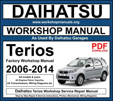 Daihatsu Terios Owner Manual  Ebook Epub