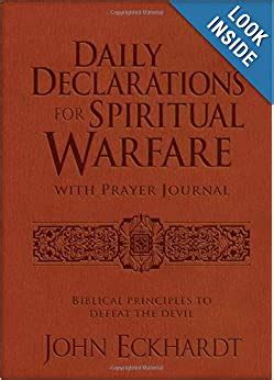 Daily Declarations for Spiritual Warfare With Prayer Journal Biblical Principles to Defeat the Devil Doc