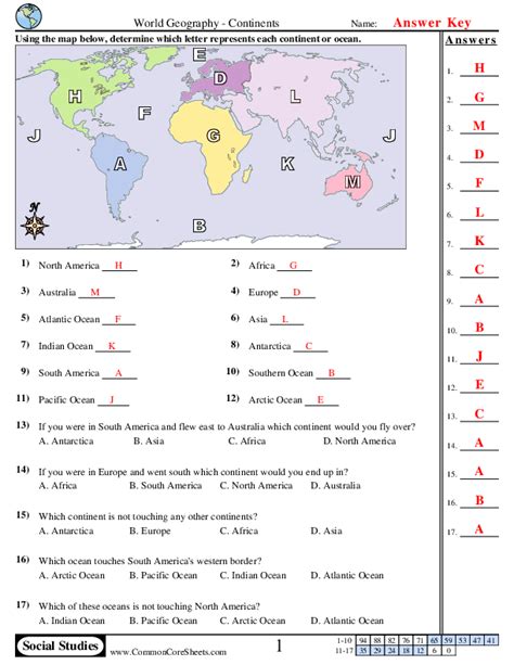 Daily Geography Grade 5 Week 25 Answers PDF