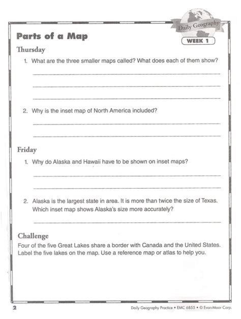 Daily Geography Practice Grade 5 Answers Reader