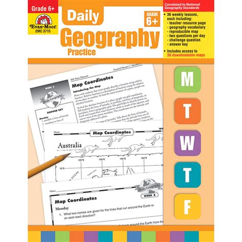 Daily Geography Practice Grade 6 Answer Key Doc