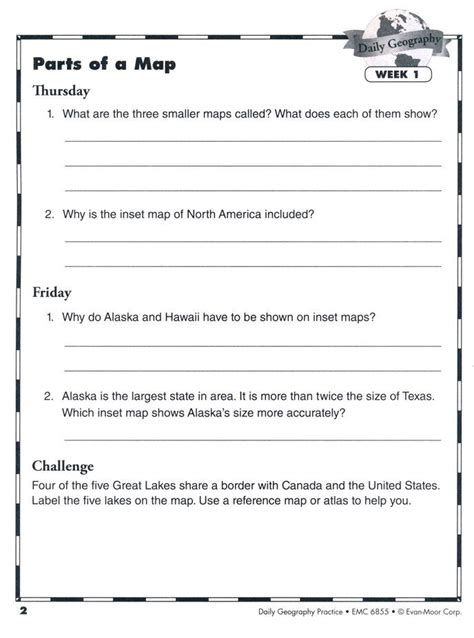 Daily Geography Week 25 Answers Grade 5 PDF