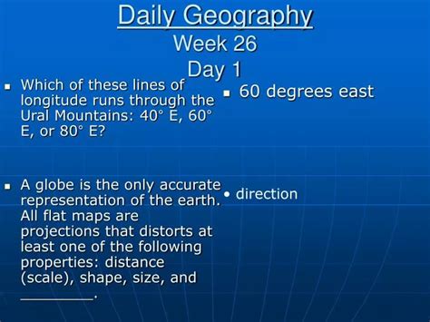 Daily Geography Week 26 Answers Epub