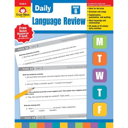 Daily Language Review Grade 6 Emc 576 Answers Ebook PDF