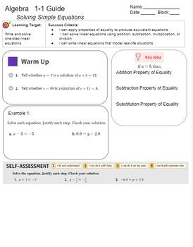 Daily Notetaking Guide Algebra 1 Lesson Answers Epub