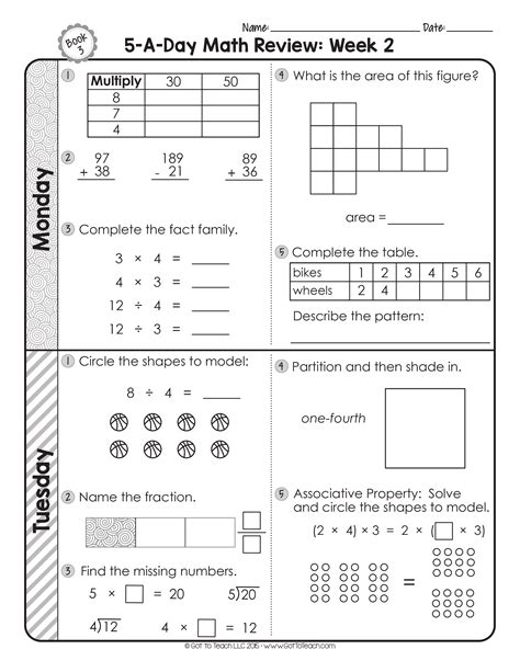 Daily Spiral Review Answers Math Grade 2 Reader