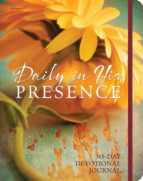 Daily in His Presence 365-Day Devotional Journal Reader