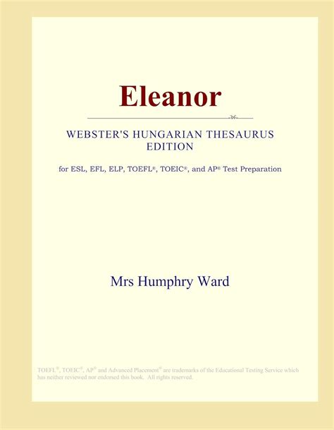 Daisy Miller Webster s Hungarian Thesaurus Edition PDF