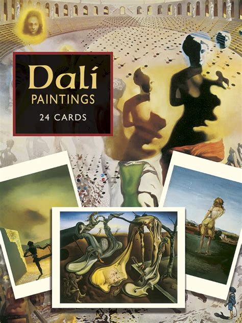 Dali Paintings 24 Cards Dover Postcards